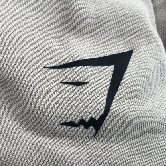 Gymshark Womens Jogger Pants Medium Beige Elastic Waist Pull On Casual Classic - Picture 8 of 15